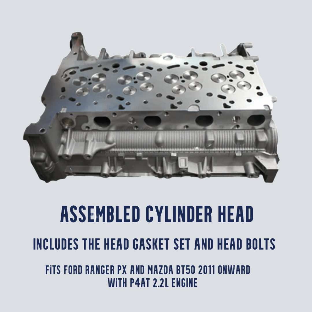 Ford Ranger PX P4AT Assembled Cylinder Head