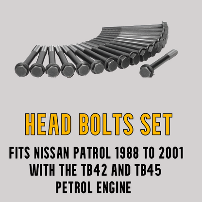 Nissan Patrol TB42 Head gasket Set with Head Bolts - Supreme Head Supply