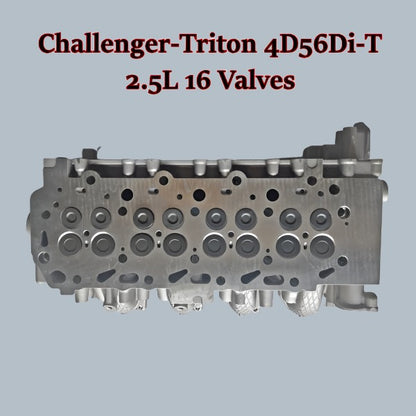 Challenger Triton 4D56Di-T Complete Cylinder Head No Camshafts - Supreme Head Supply