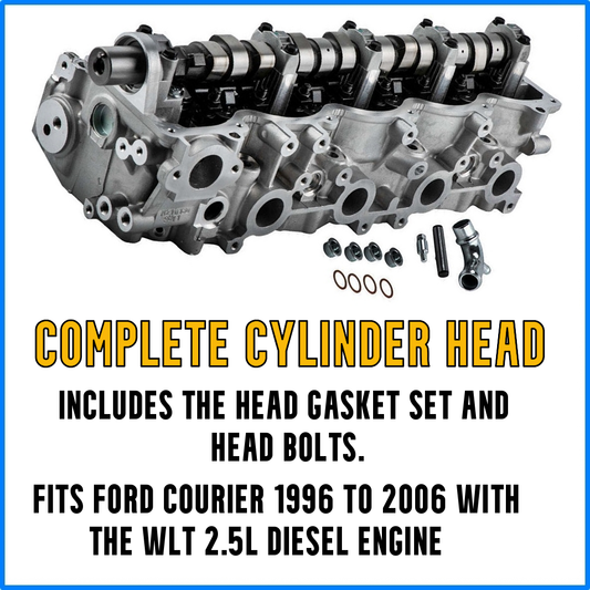 Ford Courier WLT Complete Cylinder Head
