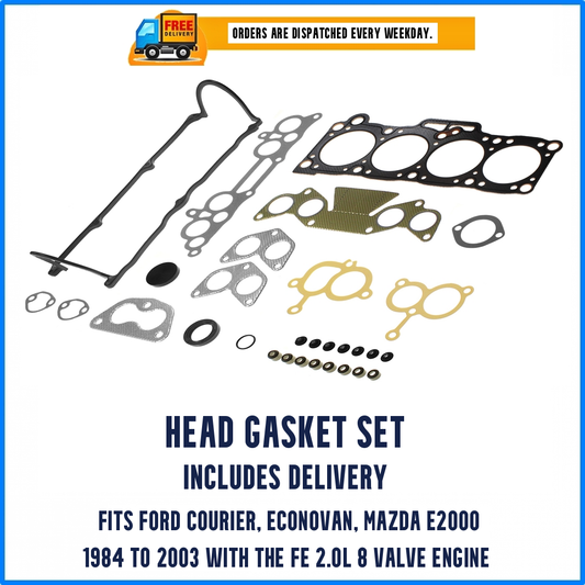 Ford Courier Econovan FE F2 F8 Head Gasket Set