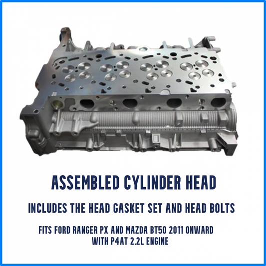 Ford Ranger PX P4AT Assembled Cylinder Head