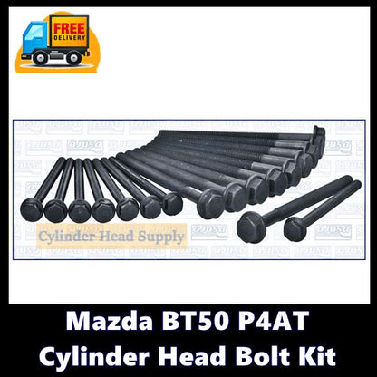 Mazda BT50 P4AT Cylinder Head Bolt Kit - Supreme Head Supply